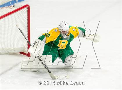 Thumbnail 2 in Mount St. Charles Academy vs Bishop Guertin (Mount St. Charles Holiday Face-Off) photogallery.