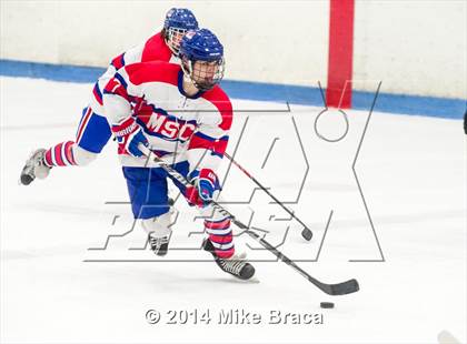 Thumbnail 3 in Mount St. Charles Academy vs Bishop Guertin (Mount St. Charles Holiday Face-Off) photogallery.