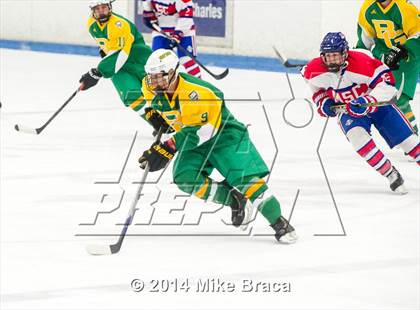 Thumbnail 2 in Mount St. Charles Academy vs Bishop Guertin (Mount St. Charles Holiday Face-Off) photogallery.