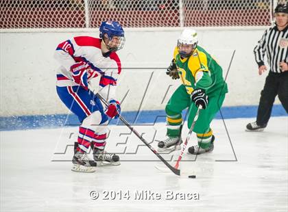 Thumbnail 1 in Mount St. Charles Academy vs Bishop Guertin (Mount St. Charles Holiday Face-Off) photogallery.