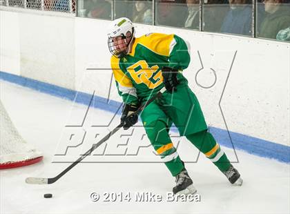 Thumbnail 2 in Mount St. Charles Academy vs Bishop Guertin (Mount St. Charles Holiday Face-Off) photogallery.