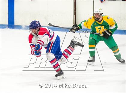 Thumbnail 3 in Mount St. Charles Academy vs Bishop Guertin (Mount St. Charles Holiday Face-Off) photogallery.