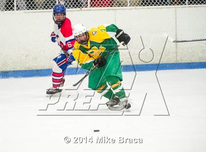 Thumbnail 3 in Mount St. Charles Academy vs Bishop Guertin (Mount St. Charles Holiday Face-Off) photogallery.