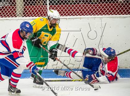 Thumbnail 2 in Mount St. Charles Academy vs Bishop Guertin (Mount St. Charles Holiday Face-Off) photogallery.