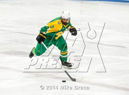 Thumbnail 3 in Mount St. Charles Academy vs Bishop Guertin (Mount St. Charles Holiday Face-Off) photogallery.