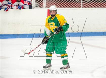 Thumbnail 1 in Mount St. Charles Academy vs Bishop Guertin (Mount St. Charles Holiday Face-Off) photogallery.
