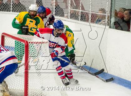 Thumbnail 3 in Mount St. Charles Academy vs Bishop Guertin (Mount St. Charles Holiday Face-Off) photogallery.