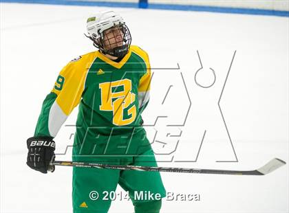Thumbnail 1 in Mount St. Charles Academy vs Bishop Guertin (Mount St. Charles Holiday Face-Off) photogallery.