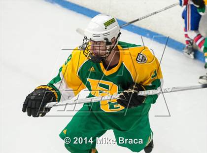 Thumbnail 2 in Mount St. Charles Academy vs Bishop Guertin (Mount St. Charles Holiday Face-Off) photogallery.