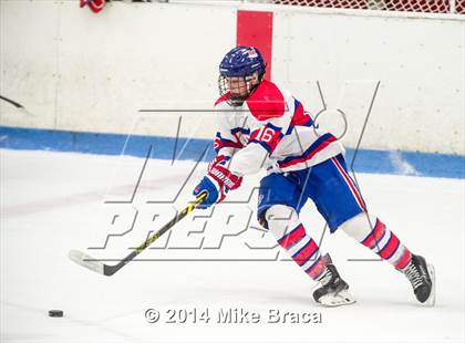 Thumbnail 2 in Mount St. Charles Academy vs Bishop Guertin (Mount St. Charles Holiday Face-Off) photogallery.