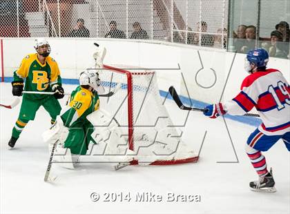 Thumbnail 2 in Mount St. Charles Academy vs Bishop Guertin (Mount St. Charles Holiday Face-Off) photogallery.