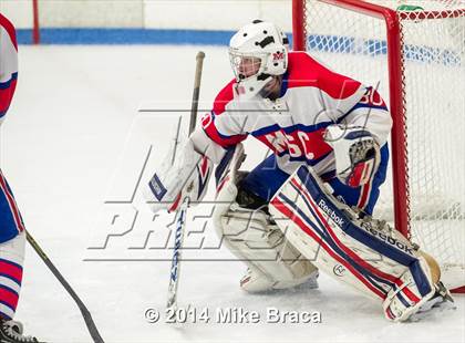 Thumbnail 3 in Mount St. Charles Academy vs Bishop Guertin (Mount St. Charles Holiday Face-Off) photogallery.
