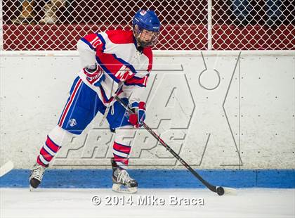 Thumbnail 2 in Mount St. Charles Academy vs Bishop Guertin (Mount St. Charles Holiday Face-Off) photogallery.