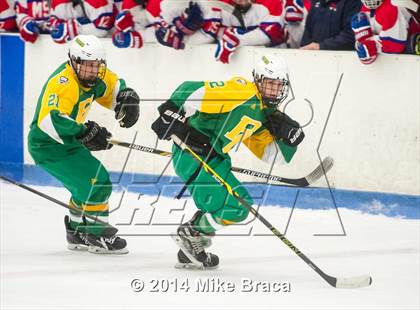 Thumbnail 2 in Mount St. Charles Academy vs Bishop Guertin (Mount St. Charles Holiday Face-Off) photogallery.