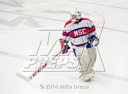 Thumbnail 2 in Mount St. Charles Academy vs Bishop Guertin (Mount St. Charles Holiday Face-Off) photogallery.
