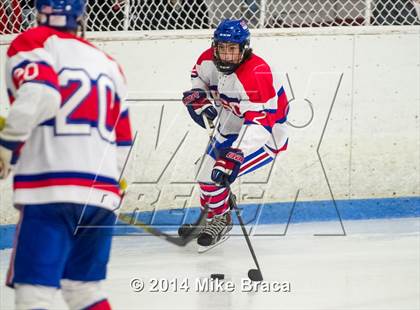 Thumbnail 2 in Mount St. Charles Academy vs Bishop Guertin (Mount St. Charles Holiday Face-Off) photogallery.
