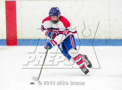 Thumbnail 1 in Mount St. Charles Academy vs Bishop Guertin (Mount St. Charles Holiday Face-Off) photogallery.