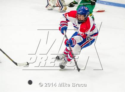 Thumbnail 3 in Mount St. Charles Academy vs Bishop Guertin (Mount St. Charles Holiday Face-Off) photogallery.