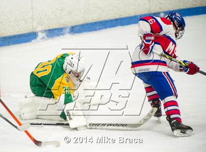 Thumbnail 2 in Mount St. Charles Academy vs Bishop Guertin (Mount St. Charles Holiday Face-Off) photogallery.