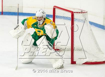 Thumbnail 3 in Mount St. Charles Academy vs Bishop Guertin (Mount St. Charles Holiday Face-Off) photogallery.
