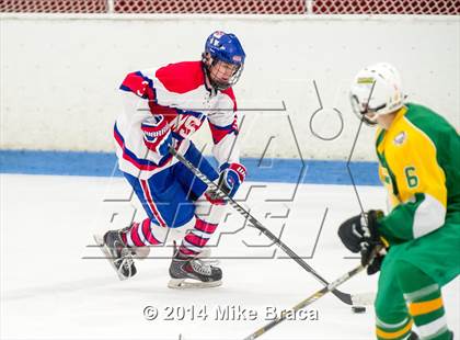 Thumbnail 3 in Mount St. Charles Academy vs Bishop Guertin (Mount St. Charles Holiday Face-Off) photogallery.