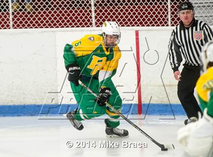 Thumbnail 3 in Mount St. Charles Academy vs Bishop Guertin (Mount St. Charles Holiday Face-Off) photogallery.