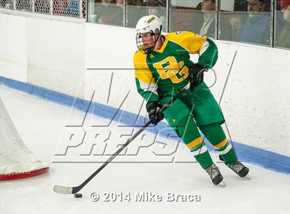 Thumbnail 1 in Mount St. Charles Academy vs Bishop Guertin (Mount St. Charles Holiday Face-Off) photogallery.