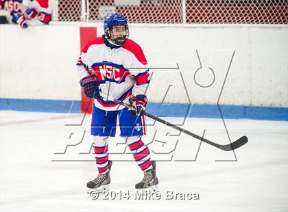 Thumbnail 2 in Mount St. Charles Academy vs Bishop Guertin (Mount St. Charles Holiday Face-Off) photogallery.