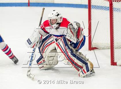 Thumbnail 2 in Mount St. Charles Academy vs Bishop Guertin (Mount St. Charles Holiday Face-Off) photogallery.