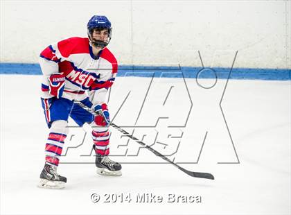 Thumbnail 3 in Mount St. Charles Academy vs Bishop Guertin (Mount St. Charles Holiday Face-Off) photogallery.