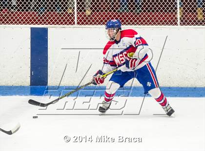 Thumbnail 3 in Mount St. Charles Academy vs Bishop Guertin (Mount St. Charles Holiday Face-Off) photogallery.
