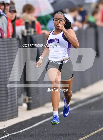 Thumbnail 1 in IHSAA Delta Sectionals (200 Meter)  photogallery.