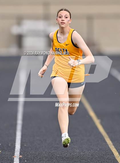 Thumbnail 3 in IHSAA Delta Sectionals (200 Meter)  photogallery.