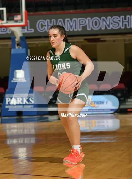 Thumbnail 2 in Hamilton [Alexander] vs Leffell (NYSPHSAA Section 1 Class C Semifinal) photogallery.