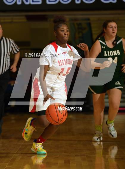 Thumbnail 3 in Hamilton [Alexander] vs Leffell (NYSPHSAA Section 1 Class C Semifinal) photogallery.