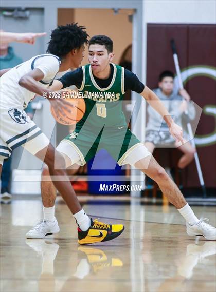 Thumbnail 3 in St. Bonaventure vs St. Francis (St. Francis Holiday Hoopfest Tournament) photogallery.