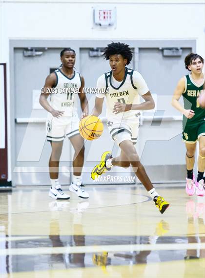 Thumbnail 3 in St. Bonaventure vs St. Francis (St. Francis Holiday Hoopfest Tournament) photogallery.