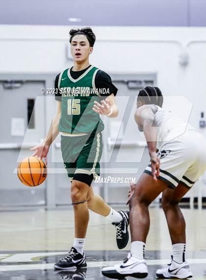 Thumbnail 1 in St. Bonaventure vs St. Francis (St. Francis Holiday Hoopfest Tournament) photogallery.