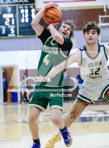 Thumbnail 2 in St. Bonaventure vs St. Francis (St. Francis Holiday Hoopfest Tournament) photogallery.