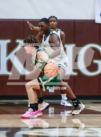 Thumbnail 1 in St. Bonaventure vs St. Francis (St. Francis Holiday Hoopfest Tournament) photogallery.
