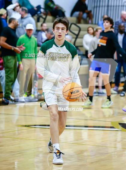 Thumbnail 1 in St. Bonaventure vs St. Francis (St. Francis Holiday Hoopfest Tournament) photogallery.