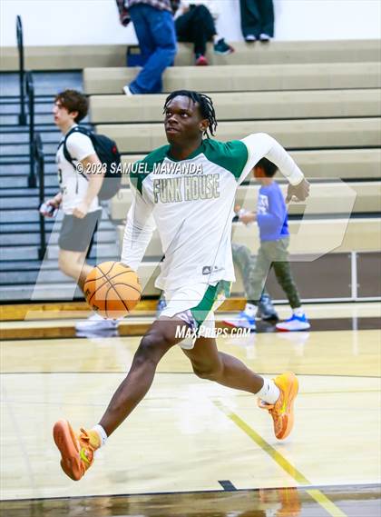 Thumbnail 1 in St. Bonaventure vs St. Francis (St. Francis Holiday Hoopfest Tournament) photogallery.