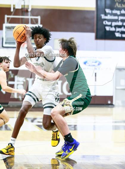 Thumbnail 2 in St. Bonaventure vs St. Francis (St. Francis Holiday Hoopfest Tournament) photogallery.