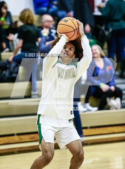 Thumbnail 3 in St. Bonaventure vs St. Francis (St. Francis Holiday Hoopfest Tournament) photogallery.