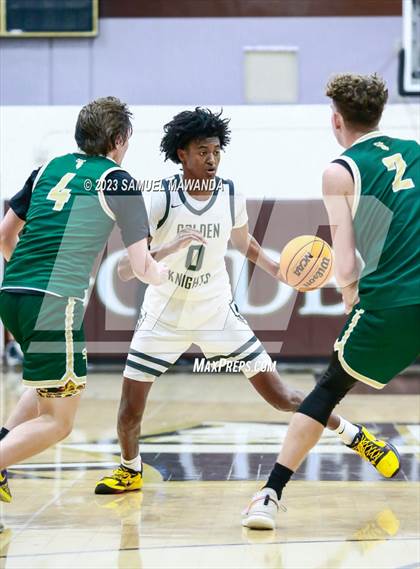 Thumbnail 2 in St. Bonaventure vs St. Francis (St. Francis Holiday Hoopfest Tournament) photogallery.