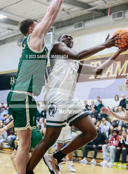Thumbnail 1 in St. Bonaventure vs St. Francis (St. Francis Holiday Hoopfest Tournament) photogallery.
