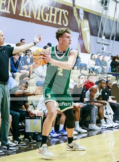 Thumbnail 2 in St. Bonaventure vs St. Francis (St. Francis Holiday Hoopfest Tournament) photogallery.