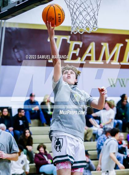 Thumbnail 2 in St. Bonaventure vs St. Francis (St. Francis Holiday Hoopfest Tournament) photogallery.