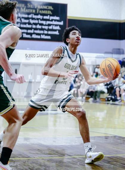 Thumbnail 1 in St. Bonaventure vs St. Francis (St. Francis Holiday Hoopfest Tournament) photogallery.