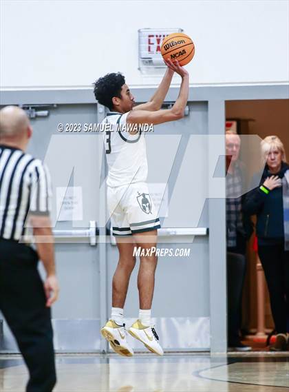 Thumbnail 3 in St. Bonaventure vs St. Francis (St. Francis Holiday Hoopfest Tournament) photogallery.